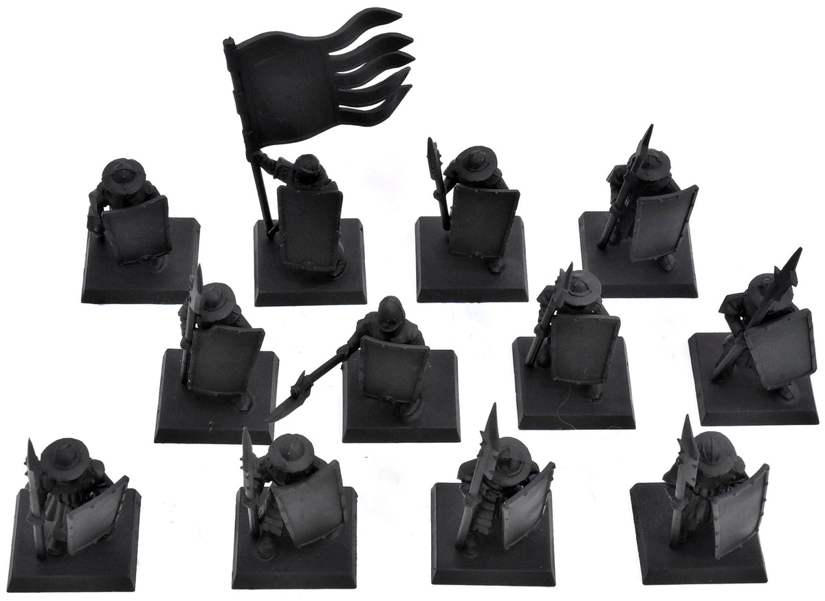 KINGDOM OF BRETONNIA 12 Men-At-Arms #1 Warhammer Fantasy 6169