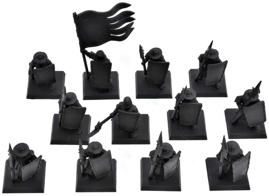 KINGDOM OF BRETONNIA 12 Men-At-Arms #1 Warhammer Fantasy 6169