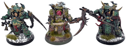 DEATH GUARD 3 Deathshroud Bodyguard #1 WELL PAINTED Warhammer 40K 2289