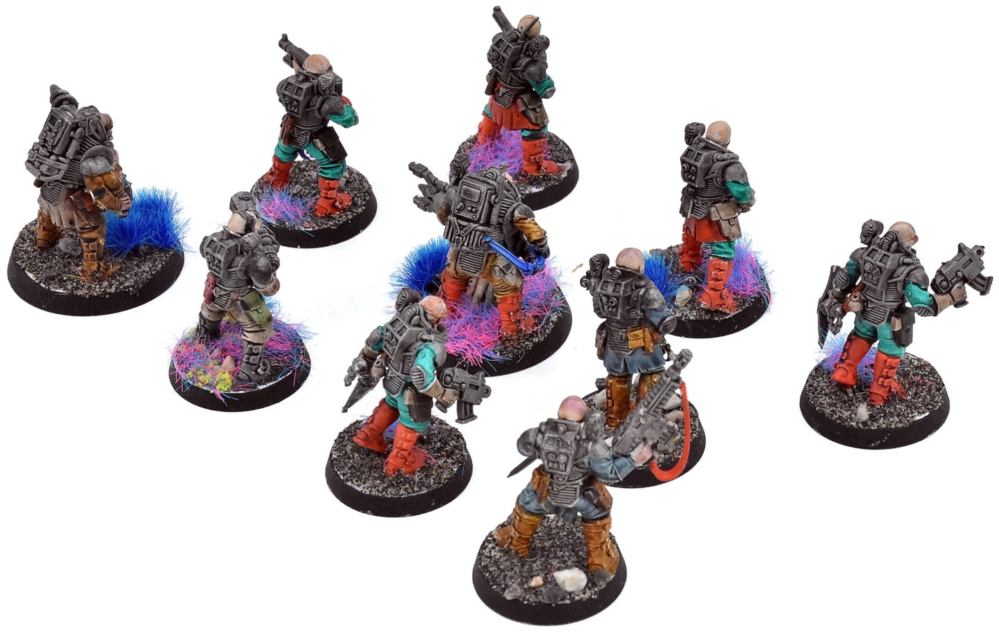 GENESTEALER CULTS 10 Neophyte Hybrids #5 WELL PAINTED Warhammer 40K 2326