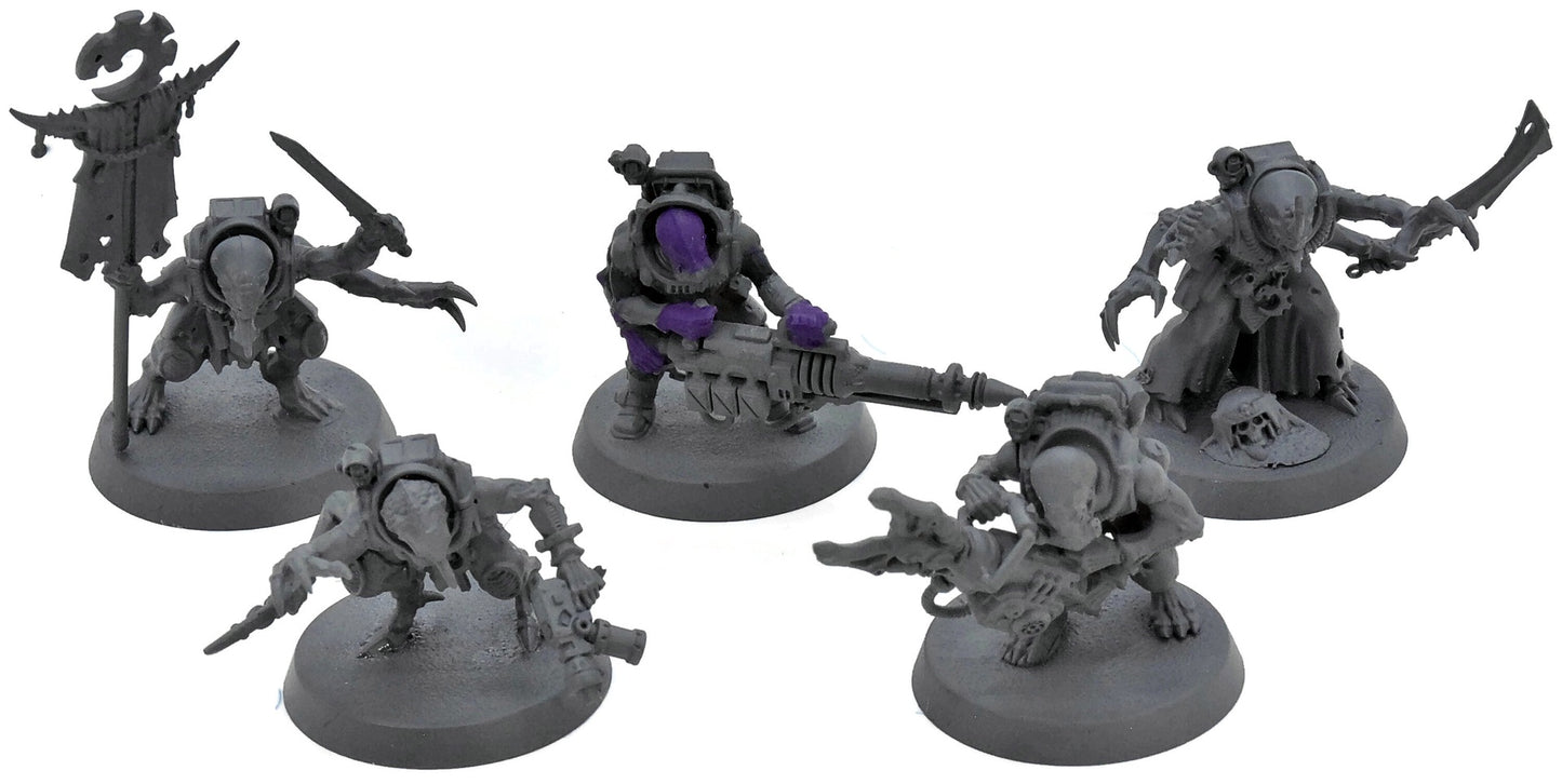 GENESTEALER CULTS 5 Acolyte Hybrids Metamorphs #3 Warhammer 40K 2357