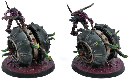 SKAVEN 2 Skaven Doom-Flayers #1 PRO PAINTED Sigmar 6251