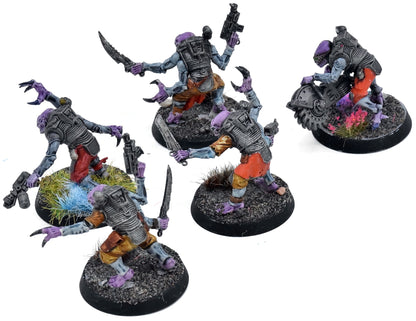 GENESTEALER CULTS 5 Acolyte Hybrids Metamorphs #2 WELL PAINTED 40K 2364