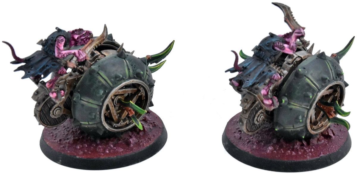 SKAVEN 2 Skaven Doom-Flayers #1 PRO PAINTED Sigmar 6251