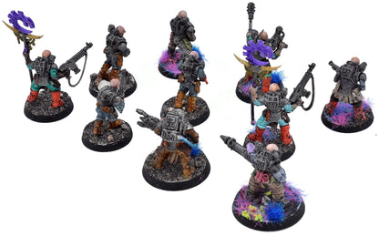 GENESTEALER CULTS 10 Neophyte Hybrids #1 WELL PAINTED Warhammer 40K 2371
