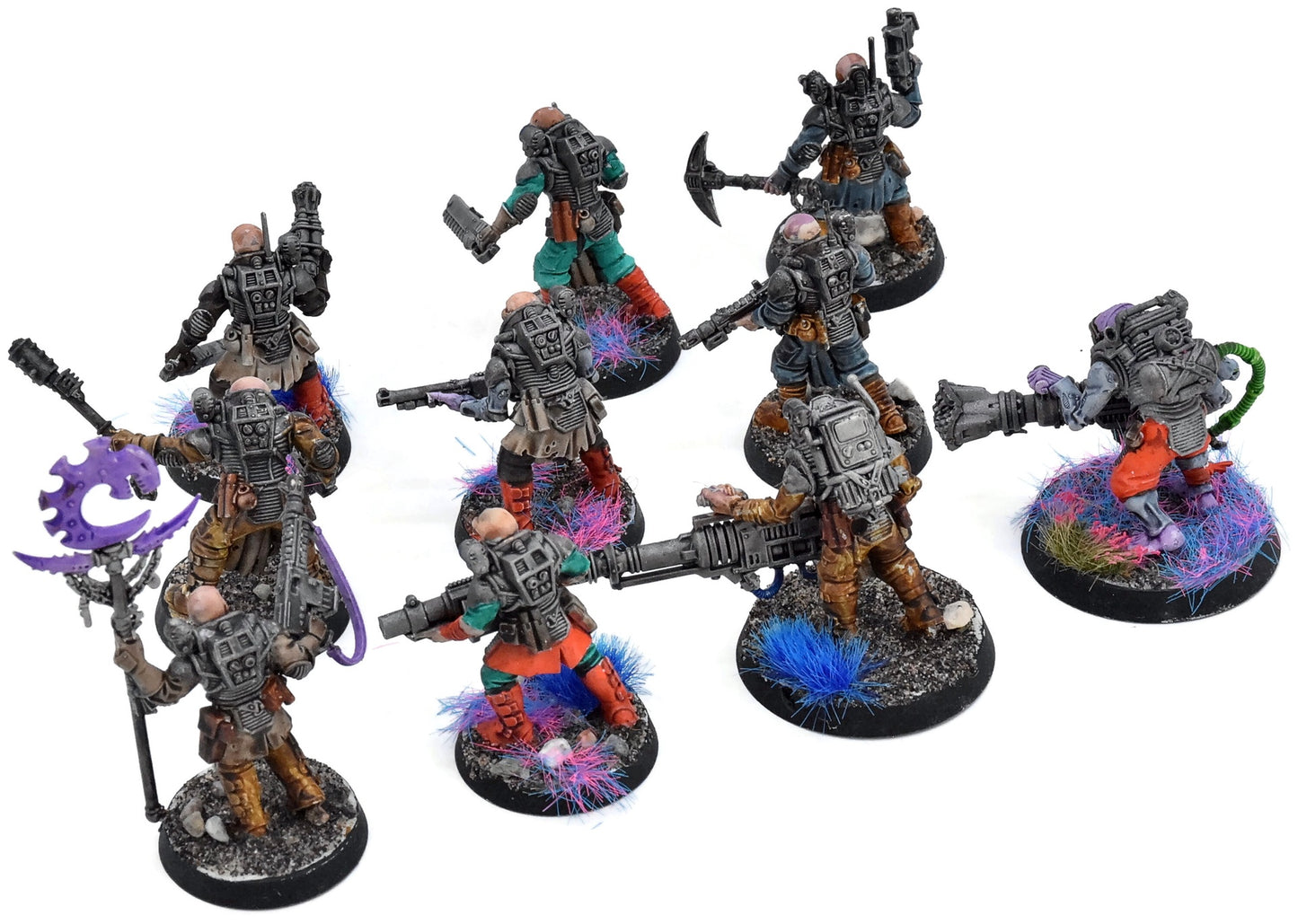 GENESTEALER CULTS 10 Neophyte Hybrids #4 WELL PAINTED Warhammer 40K 2388