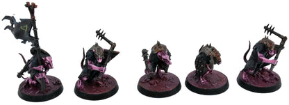 SKAVEN 20 Clanrats #1 PRO PAINTED Warhammer Fantasy 6275