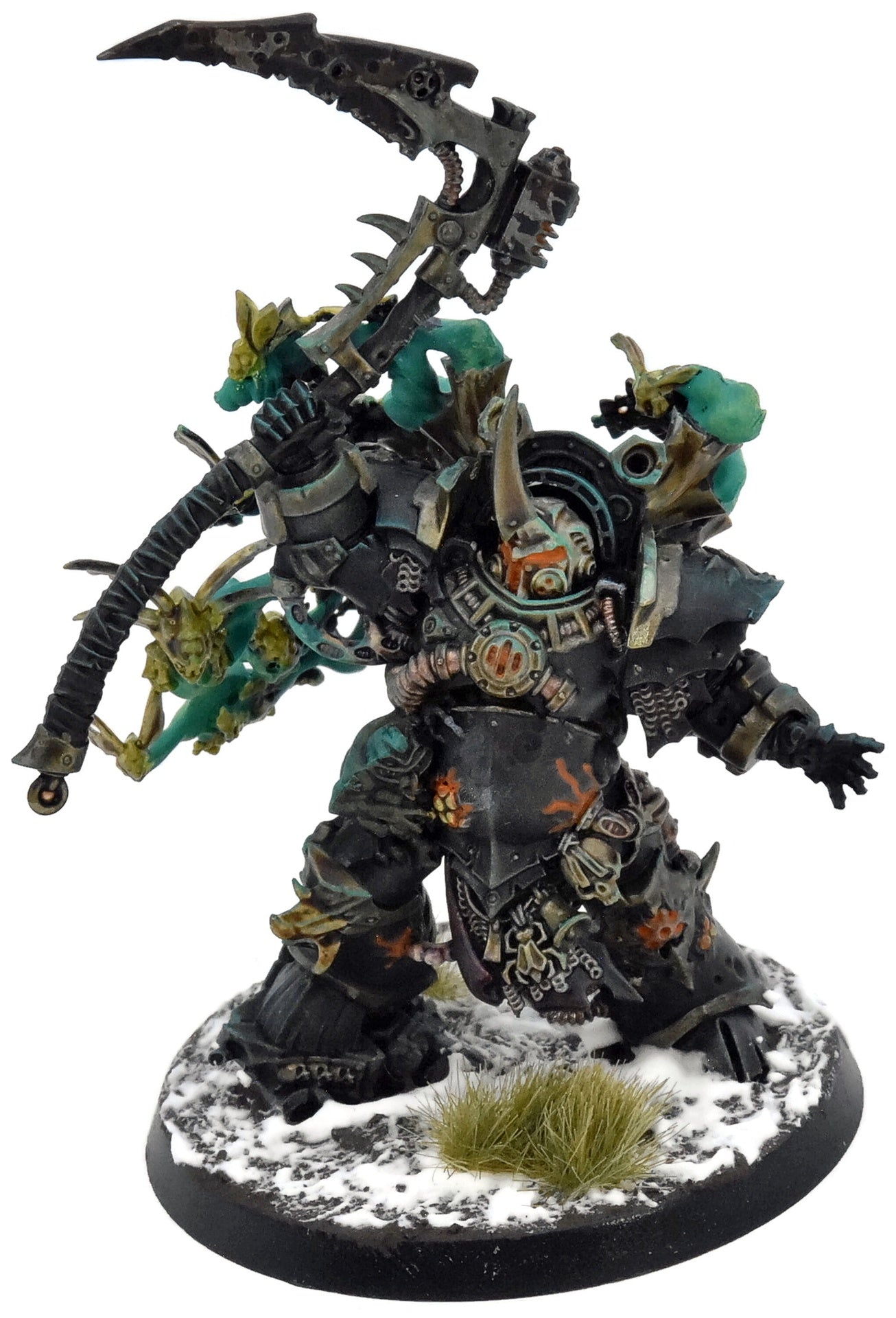 DEATH GUARD Typhus Herald Of The Plague God #1 WELL PAINTED Warhammer 40K 2418