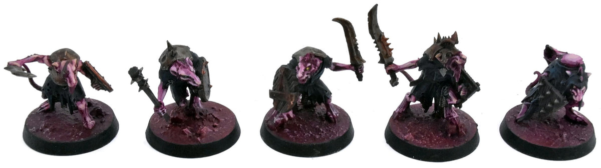 SKAVEN 20 Clanrats #1 PRO PAINTED Warhammer Fantasy 6275