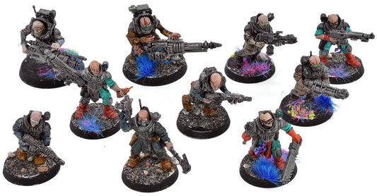 GENESTEALER CULTS 10 Neophyte Hybrids #2 WELL PAINTED Warhammer 40K 2432