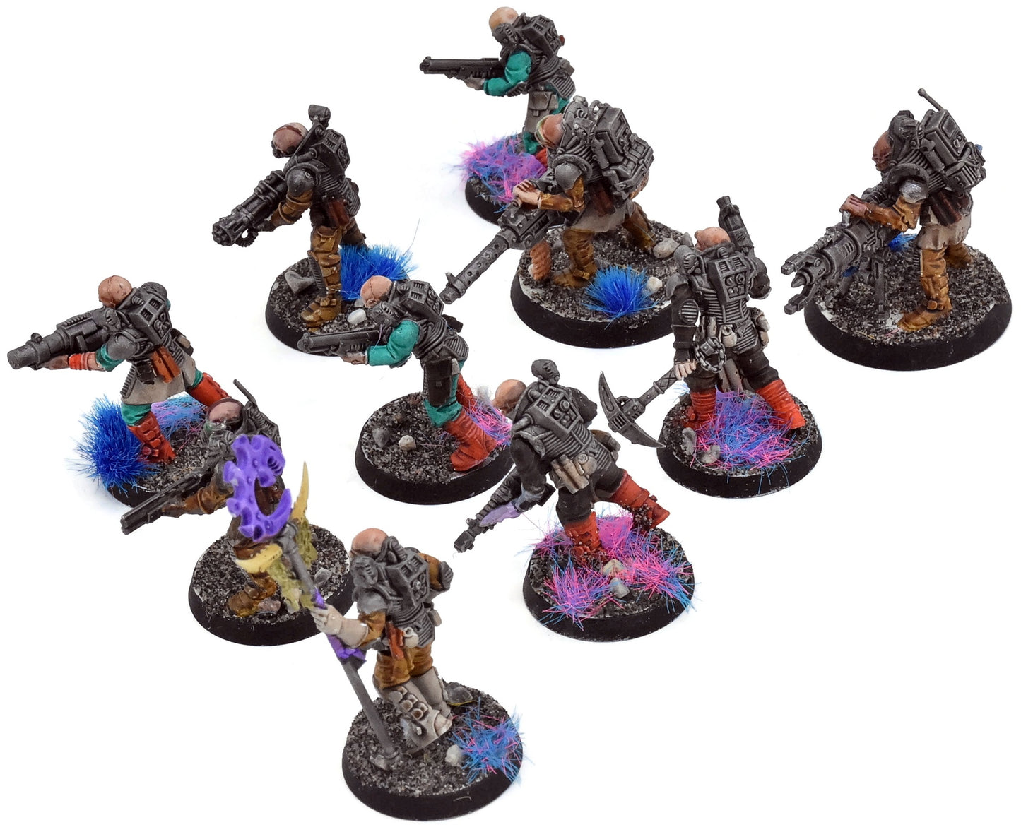 GENESTEALER CULTS 10 Neophyte Hybrids #3 WELL PAINTED Warhammer 40K 2456