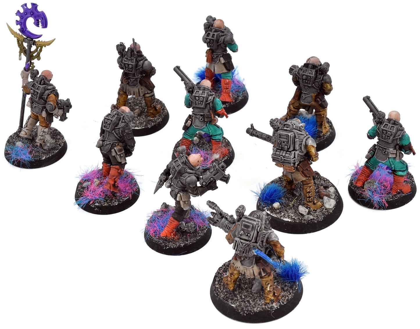 GENESTEALER CULTS 10 Neophyte Hybrids #3 WELL PAINTED Warhammer 40K 2456