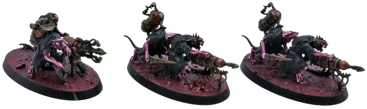 SKAVEN 3 Warpspark Weapon Battery #2 PRO PAINTED Warhammer Fantasy 6329