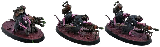 SKAVEN 3 Warpspark Weapon Battery #2 PRO PAINTED Warhammer Fantasy 6329