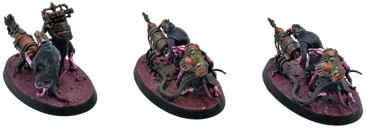 SKAVEN 3 Warpspark Weapon Battery #2 PRO PAINTED Warhammer Fantasy 6329