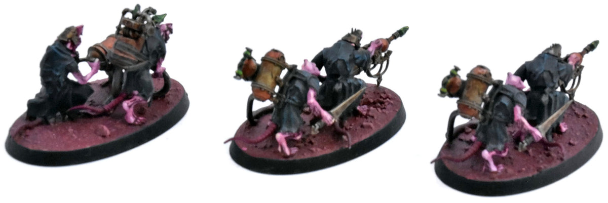 SKAVEN 3 Warpspark Weapon Battery #2 PRO PAINTED Warhammer Fantasy 6329