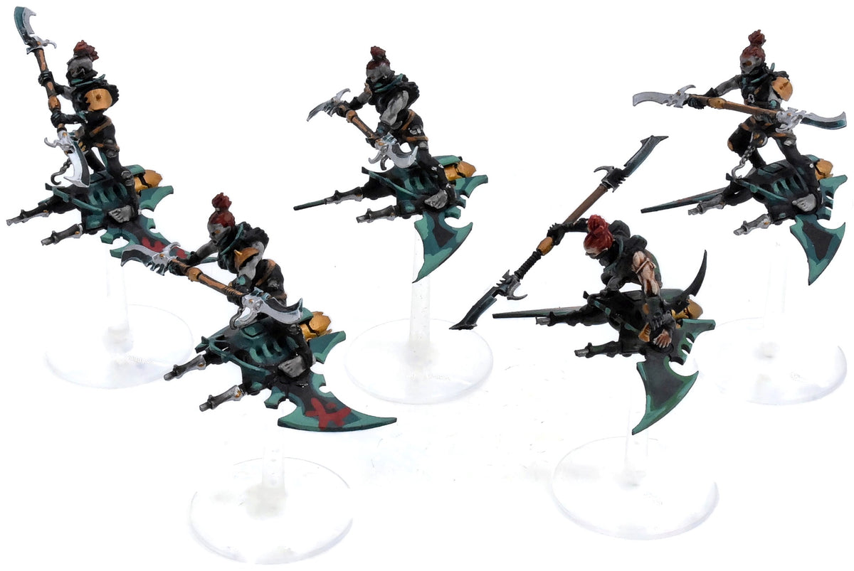 DRUKHARI 5 Hellions #4 WELL PAINTED Warhammer 40K 6343
