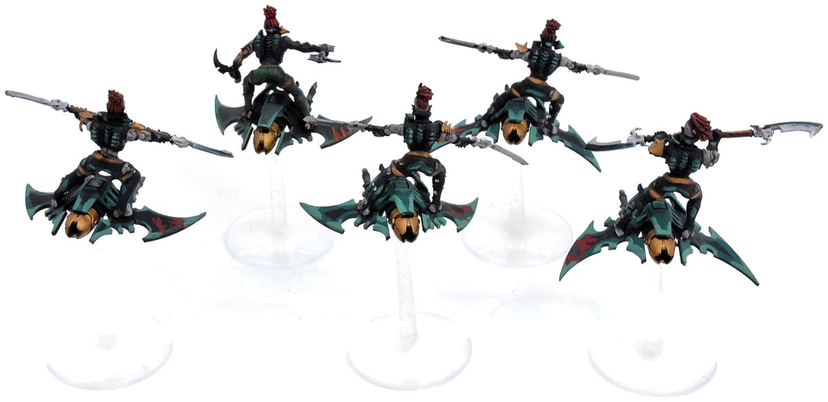 DRUKHARI 5 Hellions #4 WELL PAINTED Warhammer 40K 6343