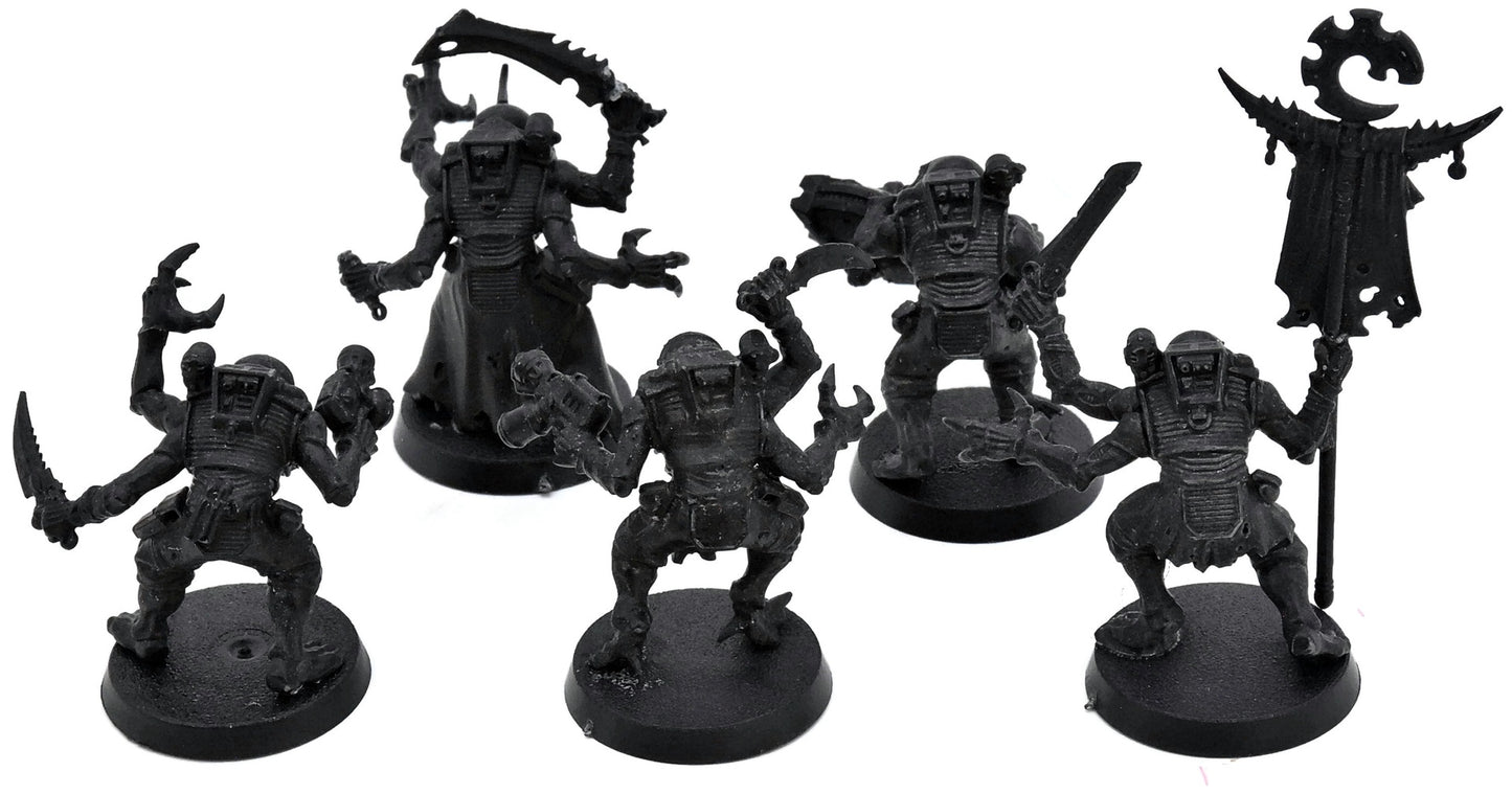 GENESTEALER CULTS 5 Acolyte Hybrids Metamorphs #4 Warhammer 40K 2524