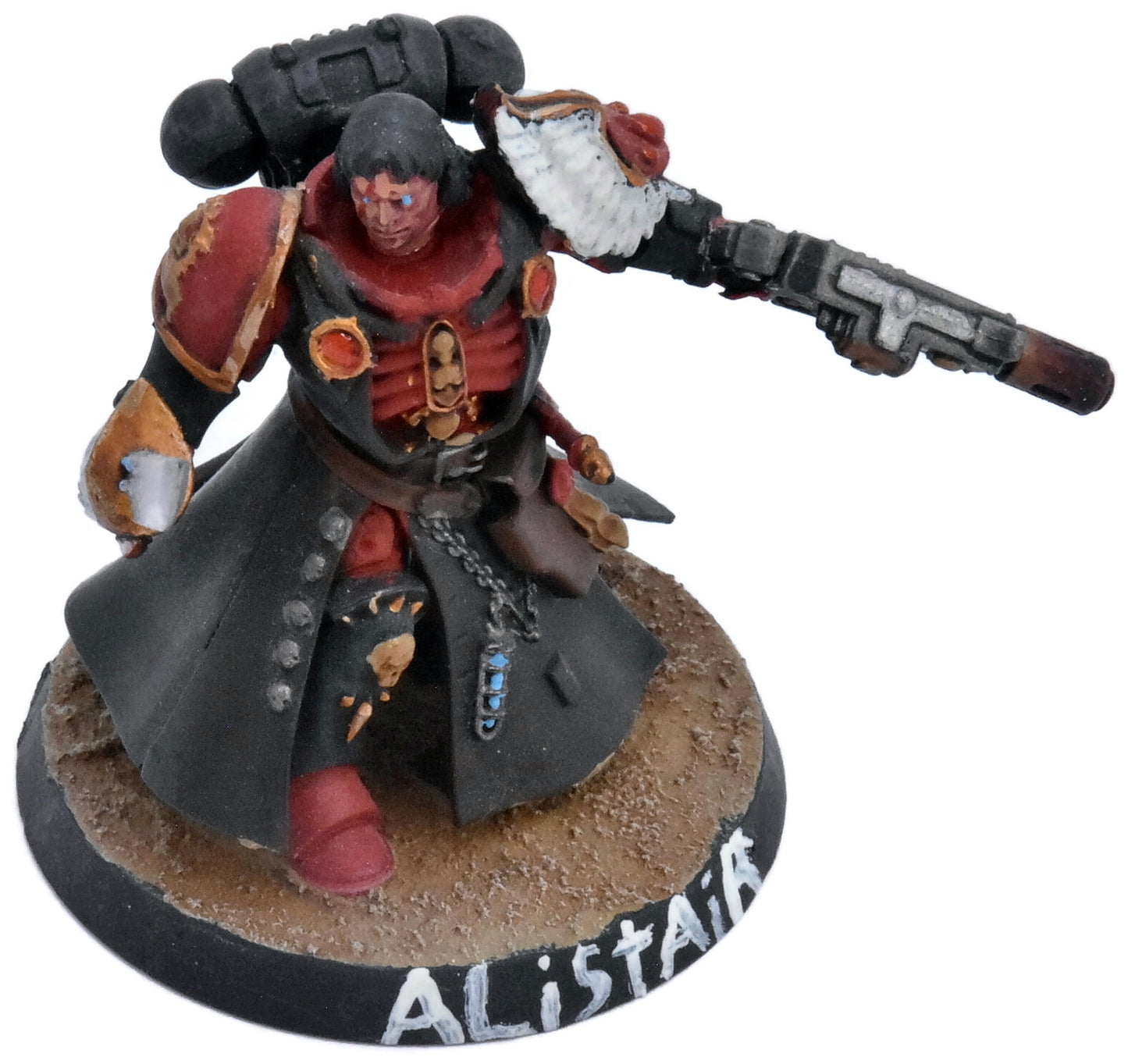 BLOOD ANGELS Primaris Chaplain #1 CONVERTED Warhammer 40K 7342