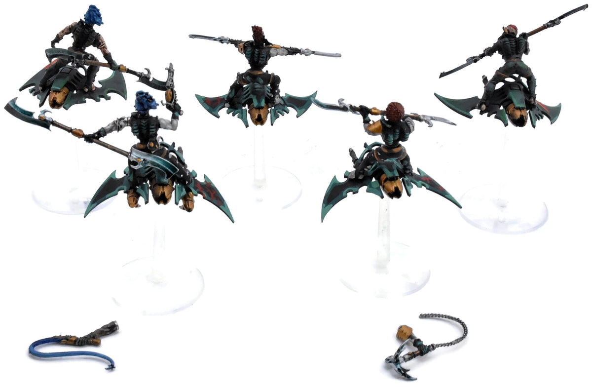 DRUKHARI 5 Hellions #5 WELL PAINTED Warhammer 40K 6404