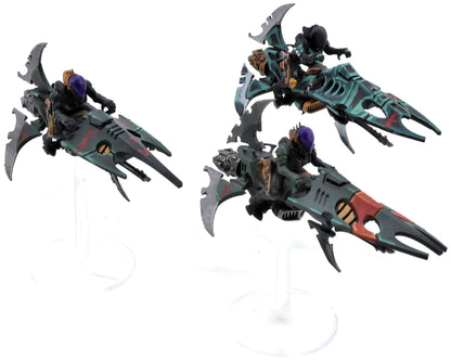 DRUKHARI 3 Reavers #7 WELL PAINTED Warhammer 40K 6411