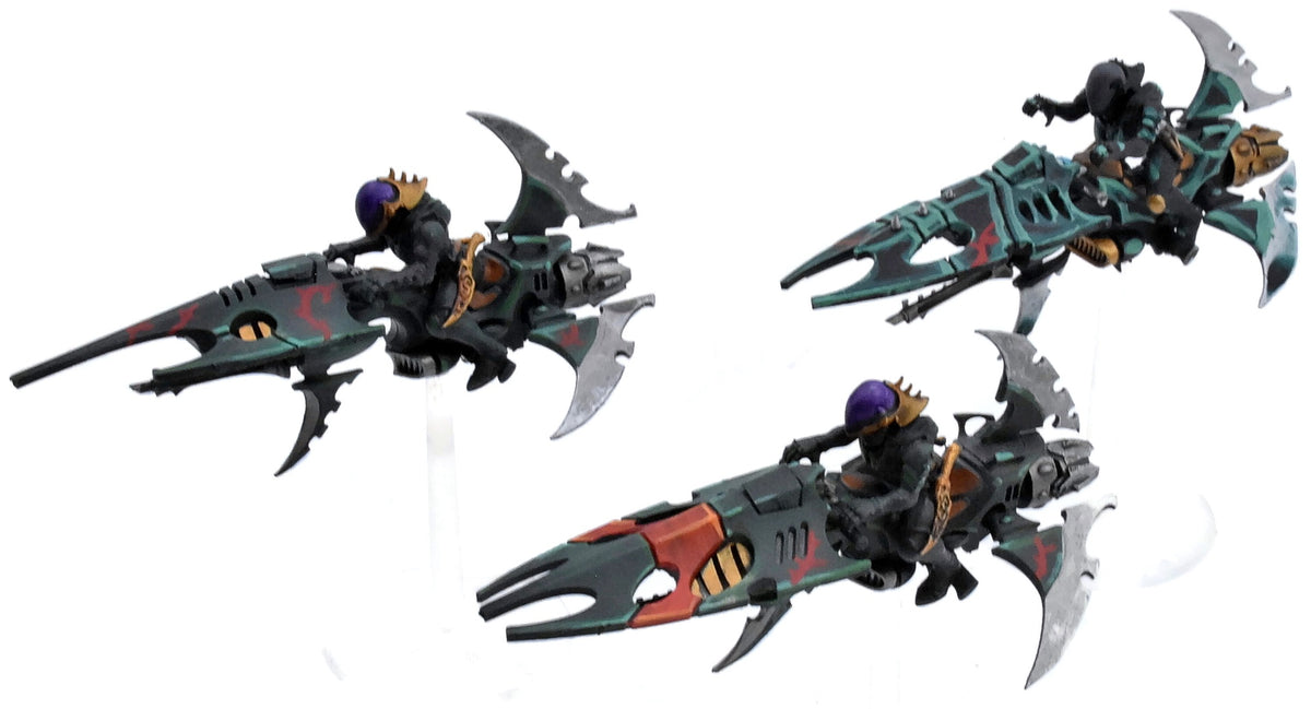 DRUKHARI 3 Reavers #7 WELL PAINTED Warhammer 40K 6411