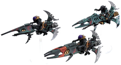 DRUKHARI 3 Reavers #7 WELL PAINTED Warhammer 40K 6411