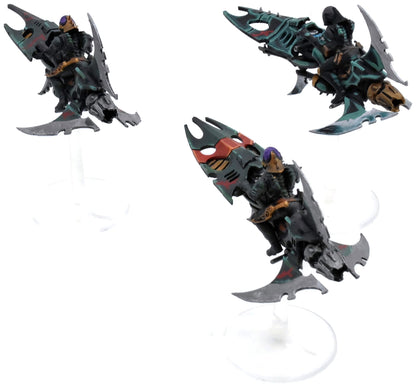DRUKHARI 3 Reavers #7 WELL PAINTED Warhammer 40K 6411