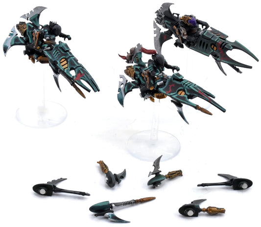 DRUKHARI 3 Reavers #3 WELL PAINTED Warhammer 40K 6428