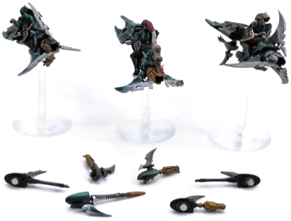 DRUKHARI 3 Reavers #3 WELL PAINTED Warhammer 40K 6428
