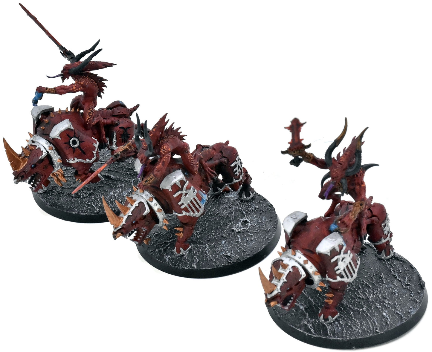 CHAOS DAEMONS 3 Bloodcrushers #1 Warhammer 40K 2647
