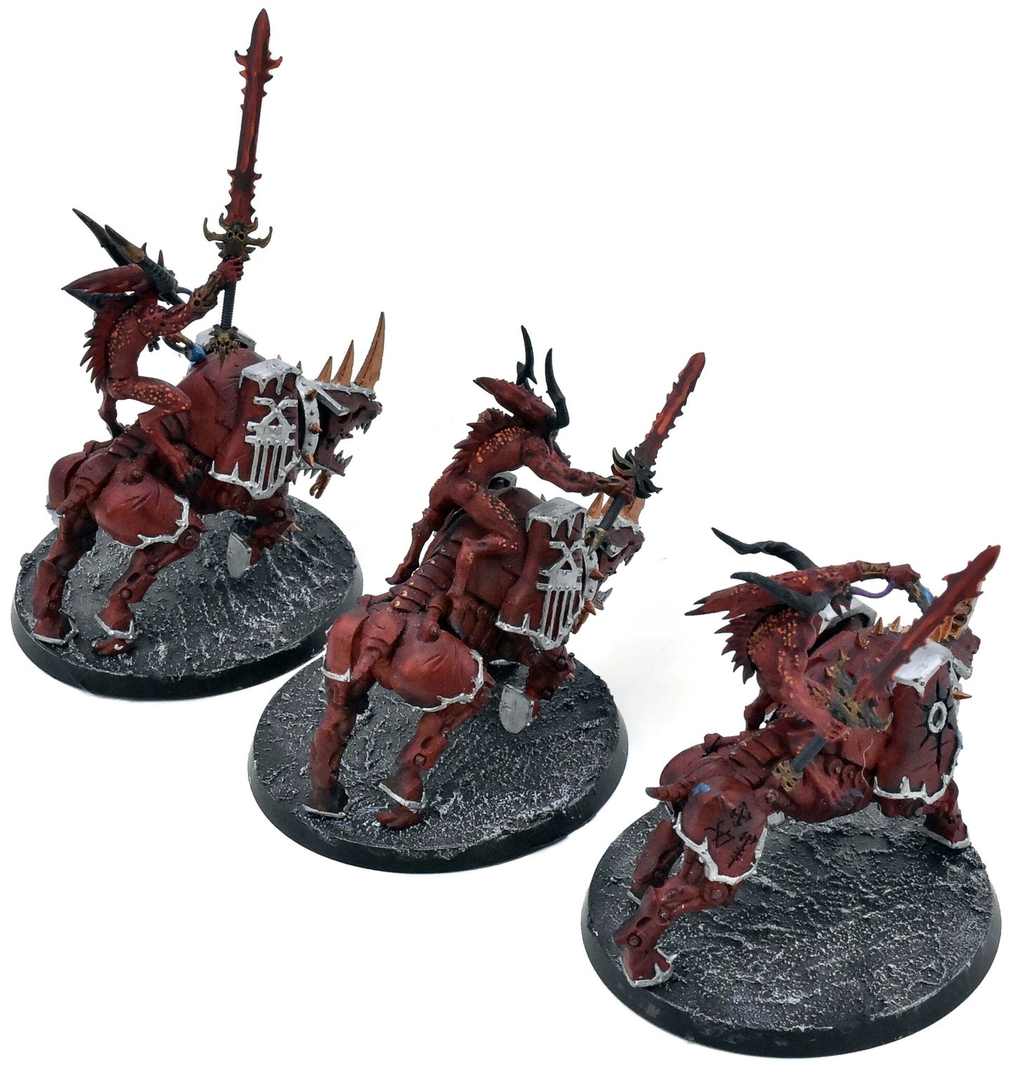 CHAOS DAEMONS 3 Bloodcrushers #1 Warhammer 40K 2647