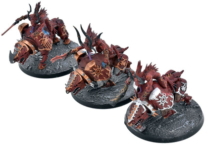 CHAOS DAEMONS 3 Bloodcrushers #2 Warhammer 40K 2654