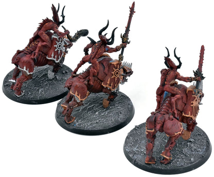 CHAOS DAEMONS 3 Bloodcrushers #2 Warhammer 40K 2654