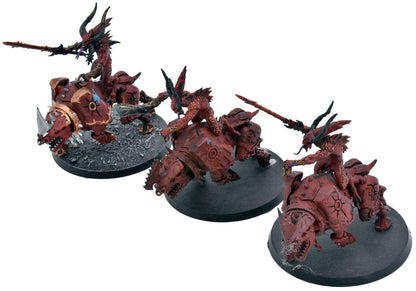 CHAOS DAEMONS 3 Bloodcrushers #3 Warhammer 40K 2661