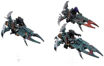 DRUKHARI 3 Reavers #6 WELL PAINTED Warhammer 40K 6442
