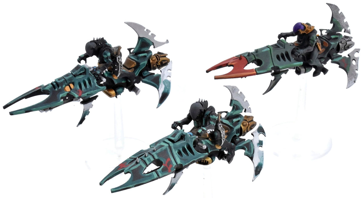 DRUKHARI 3 Reavers #6 WELL PAINTED Warhammer 40K 6442