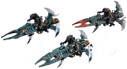 DRUKHARI 3 Reavers #6 WELL PAINTED Warhammer 40K 6442
