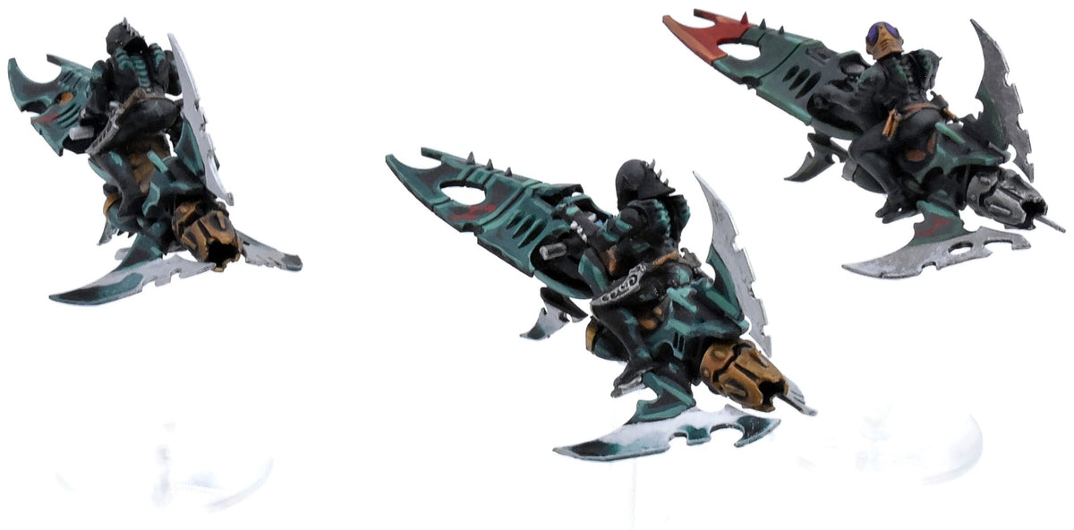 DRUKHARI 3 Reavers #6 WELL PAINTED Warhammer 40K 6442