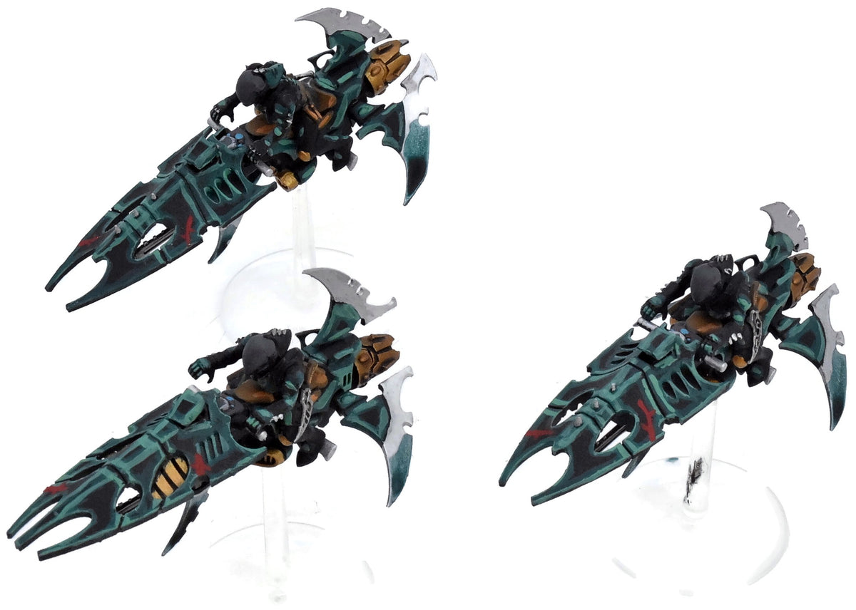 DRUKHARI 3 Reavers #1 WELL PAINTED Warhammer 40K 6466
