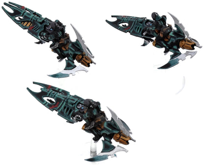 DRUKHARI 3 Reavers #1 WELL PAINTED Warhammer 40K 6466