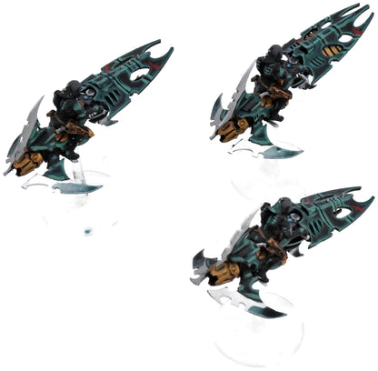 DRUKHARI 3 Reavers #1 WELL PAINTED Warhammer 40K 6466