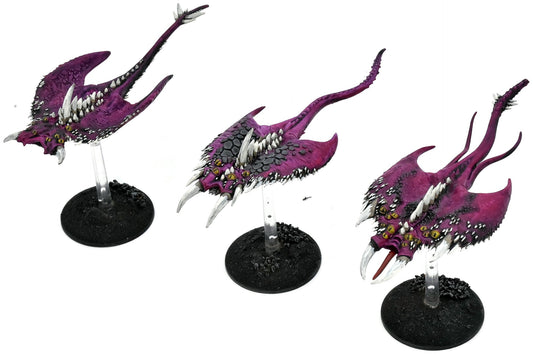 CHAOS DAEMONS 3 Screamers Of Tzeentch #6 Warhammer 40K 2777