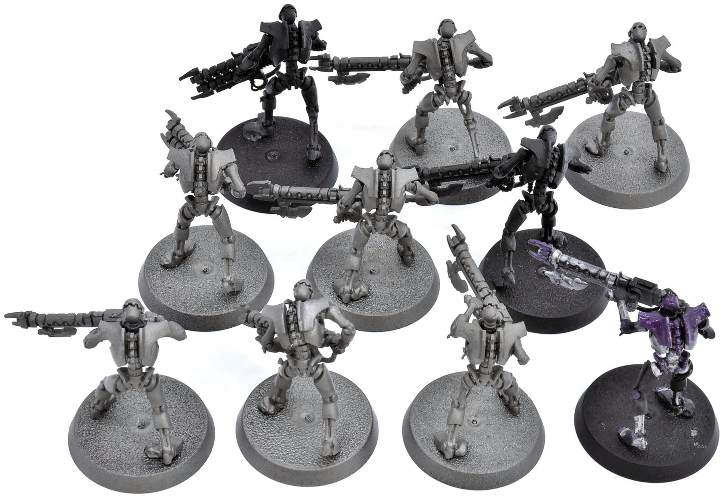 NECRONS 10 Necron Warriors #2 Warhammer 40K 7618