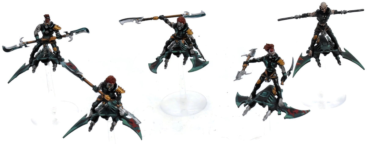 DRUKHARI 5 Hellions #2 WELL PAINTED Warhammer 40K 6503