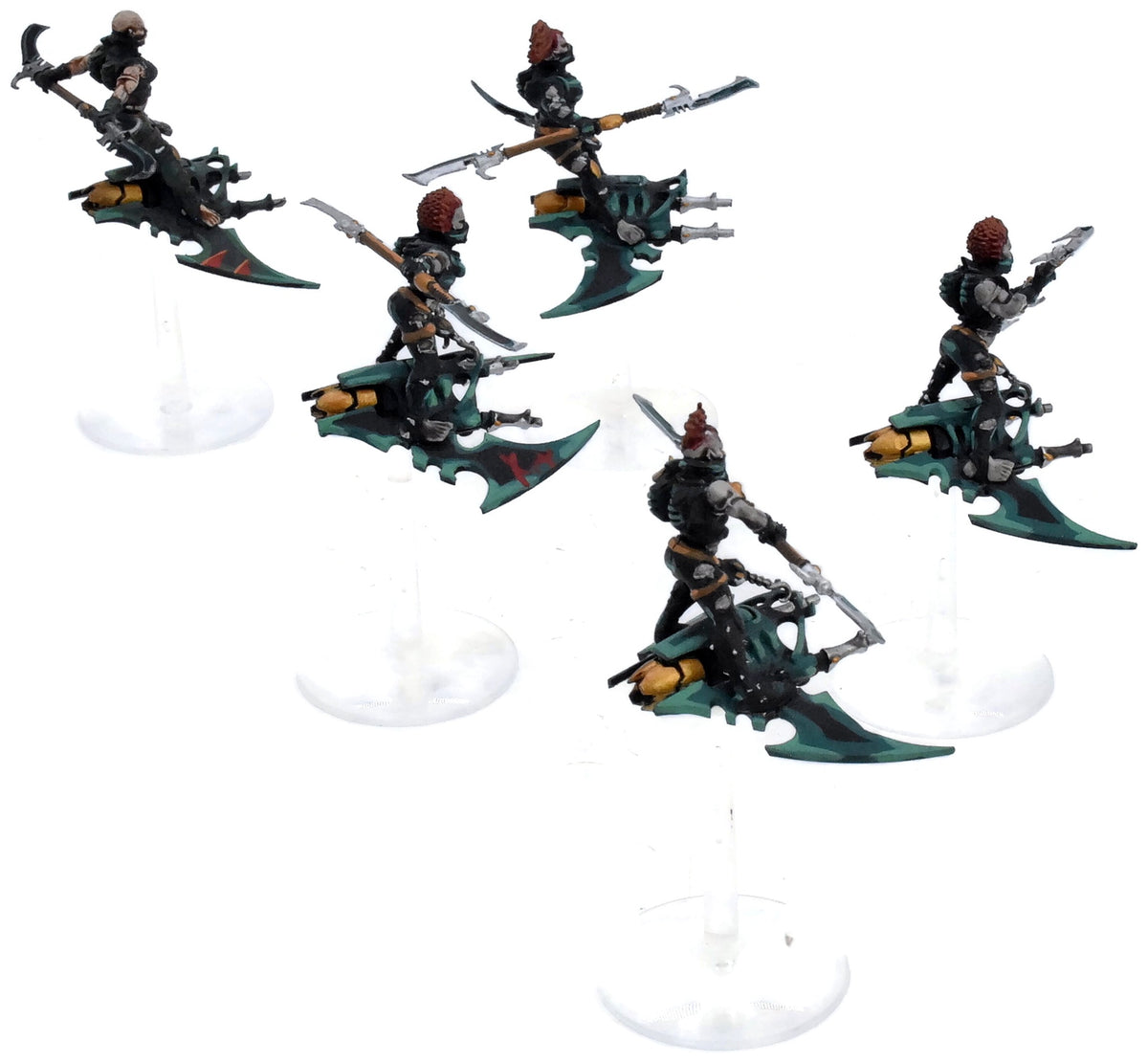 DRUKHARI 5 Hellions #2 WELL PAINTED Warhammer 40K 6503