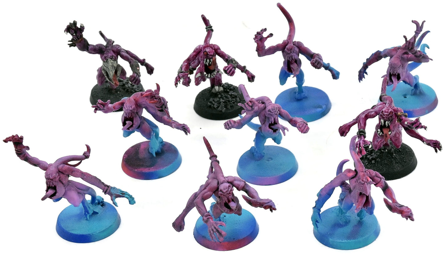 DISCIPLES OF TZEENTCH 10 Pink Horrors Of Tzeentch #2 Warhammer Sigmar 2869