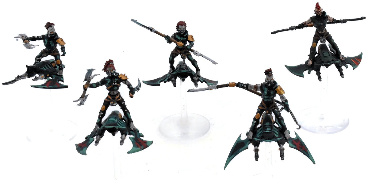 DRUKHARI 5 Hellions #1 WELL PAINTED Warhammer 40K 6527