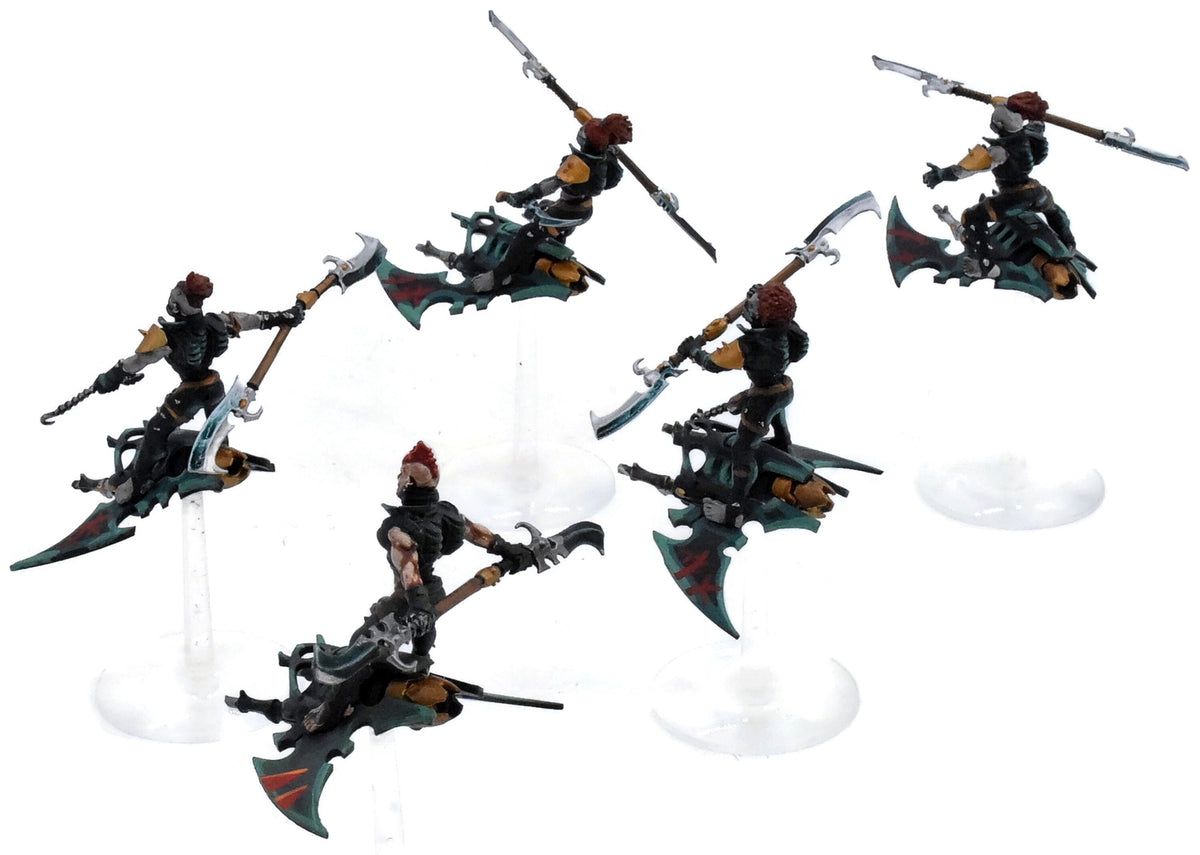 DRUKHARI 5 Hellions #1 WELL PAINTED Warhammer 40K 6527
